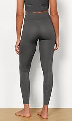 ODODOS Vintage 7/8 Length Seamless Leggings for