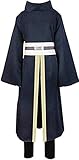 Nsoking Anime Obito Cosplay Costume Cloak Uniform