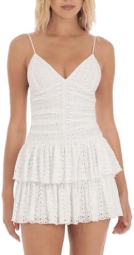 backless crisscross lace up mesh layered mini party dress Lace Up Mesh Layered Mini Dress
