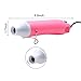 Bubble Buster Tool for Making Epoxy Glitter Tumblers,pecially-Made Mini Heat Gun for DIY Acrylic Resin Cups Tumblers,Seal Wax Melting,Remove Air Bubbles(Pink)