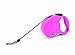 Flexi Cat & Small Animal Retractable Cord Leash, 10-Feet Long, Supports up to 18-Pound, Pink