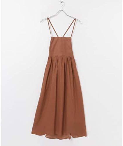 Amazon Kbf Kbf レディスワンピース バックレースアップワンピース Red Brown One ワンピース チュニック 通販