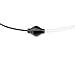 Bigstone 3.5mm Flexible Single Anti-radiation Headset Headphone Earphone with Spiral Air Catheter Earhook Headphone for iPhone 6 Plus 5 Samsung Galaxy S4 S3 Note 2 Etc.eadphone for All Smartphones