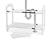 madesmart Expandable Undersink Shelf Organizer - White | CABINET COLLECTION | Expands to L-18.13