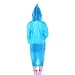 Silkclo 2 Pack Kids Children Rain Ponchos,Portable Reusable Raincoat with Hood and Sleeves,for Theme Parks, Sporting Events, Camping, Traveling, Concerts Or Some Emergencies (Blue)