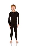 Thermajohn Boy’s Ultra Soft Thermal Underwear Long Johns Set with Fleece Lined