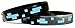 Gypsy Jade's Pixel Style Miner Video Game Silicone Wristbands - Great for Mining Style and Pixelated Video Game Parties! (8-Pack)