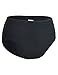 Firpearl Women's UPF 50+ High Waist Sport Swim Bikini Briefs Swimsuit Bikini Bottom