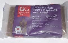 GG BRAN UNIQUE FIBER THINS & CRISPBREADS 3 PACKS (RAISINS & HONEY)