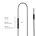 BYZ Earhook Earphones with Mic Black