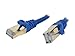 CAT7 Ethernet Cable 7 Feet, CAT7 Network Cable Supports Data Speed up to 10Gbps, CAT 7 Shielded RJ45 Cable 7ft Long, Rosewill LAN Cable for Gigabit Networking, Color Blue