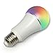 Color LED Light Bulb, Wi-Fi Dimmable Smart Bulb, Works with Alexa, Amazon Echo Dot Accessories, and Works with Google Home, Built-In Timer Switch for Smart Home Automation (50W 1-Pack)
