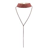 QIYUN.Z Woman Ladies Fashion Choker Sweater Necklace Long Pendant Jewelry