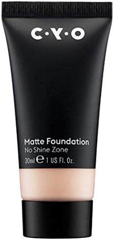 CYO No Shine Zone Matte Foundation (204) - 30ml - Liquid foundation that mattifies skin for 14 hours for a shine free finish all day long - Enhances complexion - Controls shine - United Kingdom