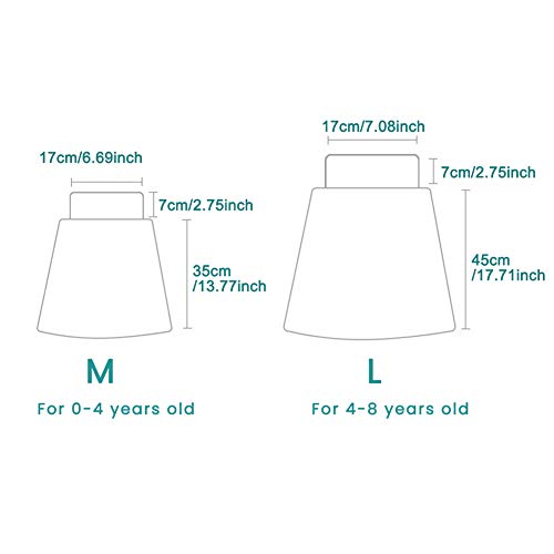 Xpccj Baby Luierrok, Peuter Meisjes Potty Training Rok Katoen Wasbaar Toilet Training Luierrok Luier Skort Broek - Image 6