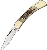 Hen & Rooster HR351DS-BRK Lockback Stag, One Size