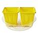 PHYEX 12 Pack of 6 inch Clear Plastic Plant Saucers, Durable Plant Tray for Indoor and Outdoor Plantsthumb 2