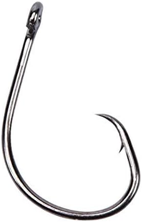 2 Packs of Fishzone Superior High Carbon Steel Circle Sea Fishing Hooks Big Fish 10/0 Size