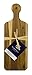 Madeira Bread Board, Teak Edge-Grain, 17