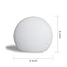 Truprima LED Ball Light, Decor LED Outdoor Lamp Rechargeable Remote Control Cordless 16 RGB Colors Decorative Waterproof Balls Shape Night Lights for Garden Home(5-Inch Sphere)