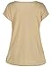 PrettyGuide Women's Evening Tops Sparkle Shimmer Glam Sequin Blouse Matte Gold S/US6-8
