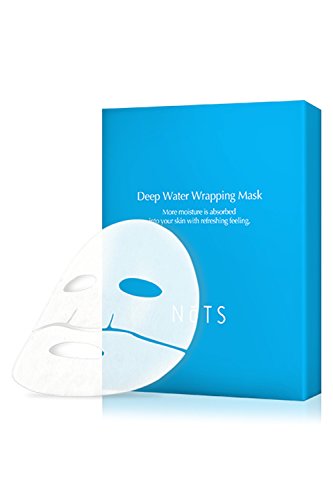 NOTS Deep Water Wrapping Mask (5pcs/box) â€“ Ultra-Hydrating Gel Mask, Best for Dry & Sensitive Skin, Contain Sea Water & Aloe Vera, Anti-Aging