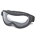 Sellstrom Wildland Fire Odyssey II High Temperature Dual Scratch-Resistant Goggle, Anti-Fog Clear Lens, Black, S80222