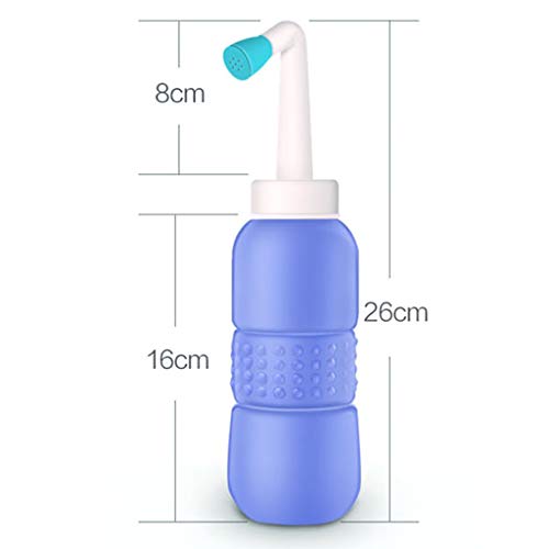 450ml Portable Bidet Sprayer, Portable Travel Bidet Sprayer Hand Held Personal Hygiene Cleaner - Thumbnail 2