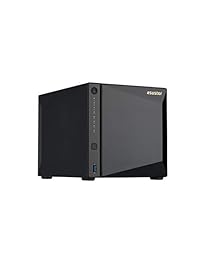 ASUSTOR as4004t, 4 Bay NAS (sin disco), Marvell ARMADA 1,6 gHz Dual Core, 2 GB de RAM DDR4, 10 GbE Puerto
