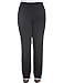 Chicwe Women's Plus Size Curvy Fit Boot Cut Pants - Casual and Work Pants Trousers