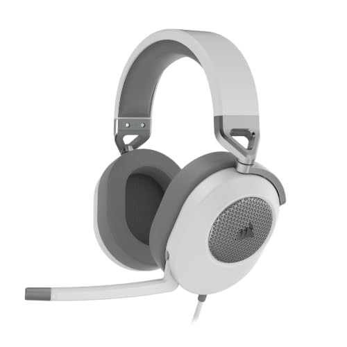 Corsair HS65 Surround Kabelgebundenes Multiplattform-Gaming-Headset - Weiß