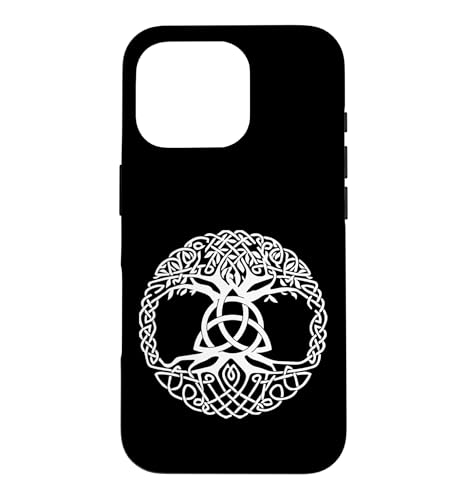 Celtic Ireland Viking Celtic Knot Pattern Tree Case for iPhone 16 Pro