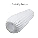 Gemseek 8 inch White Ceramic Flower Vase, Table Vase for Living Room Home Decor, Wedding Centerpieces/Arrangements