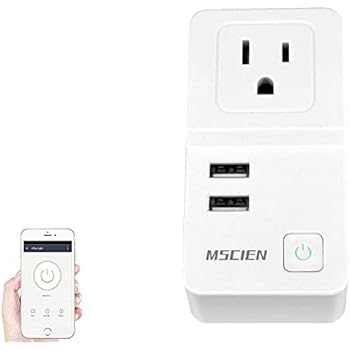 Wi-Fi Enabled Smart Plug - Compatible with Amazon Alexa