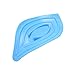 Happybuy Multifunctiona Slip Ring Leaves Soap Box Drain & Kitchen Sink Sponge Holder Nice (Blue)