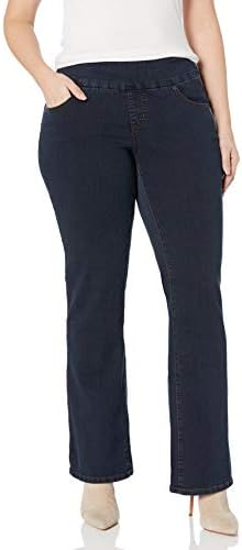Paley Pull On Bootcut Jean - blue 
