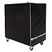Cooler Cart Cover - Universal Fit for Most 80 QT,Waterproof Thickened Fabric,Rolling Cooler (Patio Cooler,Beverage Cart, Rolling Ice Chest) Protective Cover (Black)