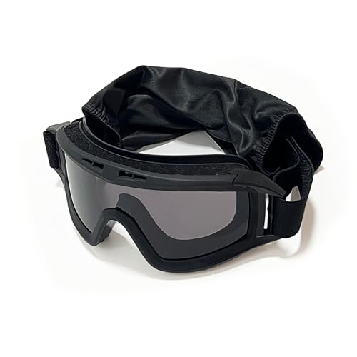 JEIMAI Airsoft Goggles Anti Fog Tactical Fan Version Cooler Goggles Regulator Paintball Glasses for CS Shooting Hunting Ski Bike Sports