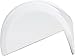 attwood 93532-1 Softside UV-Resistant Marine 18-Inch Straight-Edge Dock Fender, White