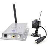 Generic Mini Wireless Color Camera with Microphone without stand