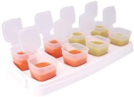 8 pack Baby Weaning Food Freezer Cubes Stage 2 - 70ml Pots