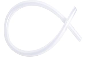 Eoiips 3/16" ID x 5/16" OD Silicone Tubing, Food Grade High Temp Tube Hose for Home Brewing, Beer Line, Kegerator, Wine Making Air Line by Proper Pour (3.28Ft)