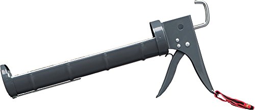 DRIPLESS R1201 29 Oz. Grey Ratchet Rod 6:1 Ratio Caulk Gun 29 Oz. Ratchet Rod 6:1 Ratio Caulk Gun, Quart