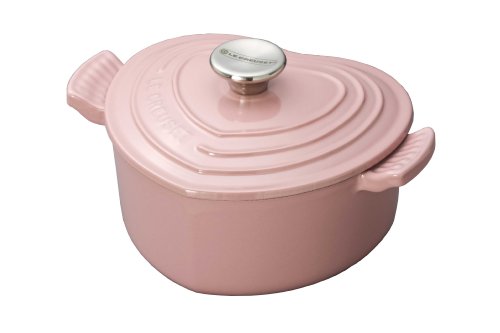 Le Creuset Heart Casserole 2 Quart Antique Pink