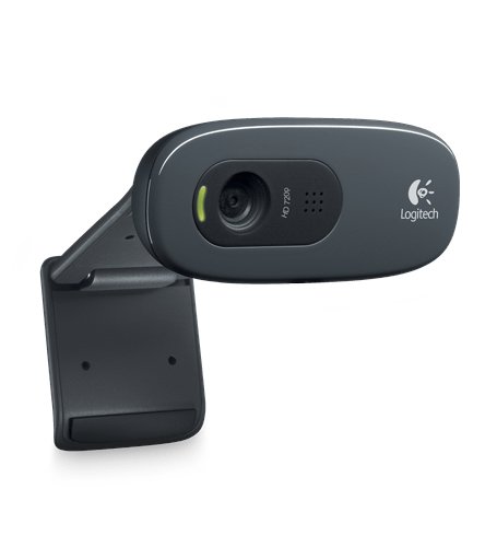 Logitech - 960-000582 - C270 Webcam HD avec Microphone Intégré