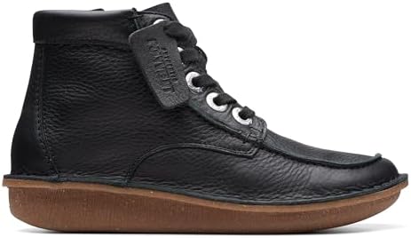 Botas divertidas de cedro para mujer, Piel negra, 38 EU