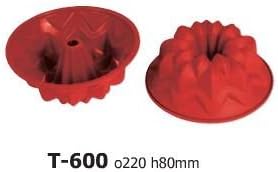 Large Round Decorative Silicone Bundt Pan Ideal for Cake, Dessert, Ice Cream etc - by Silicone-Bakeware