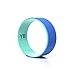 YOGABODY Jumbo Yoga Wheel, The Wonder Wheel, DVD and PDF Pose Chart Included, Teal/Blue