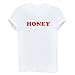 BLACKMYTH Women Summer Short Sleeve Top Tee Graphic Cute T-Shirt White Small