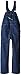 Key Apparel Men's Garment Washed Zip Fly High Back Bib Overall